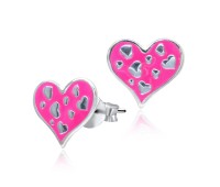 Kid Stud Earring Lovely Heart STS-4045 (FL1)